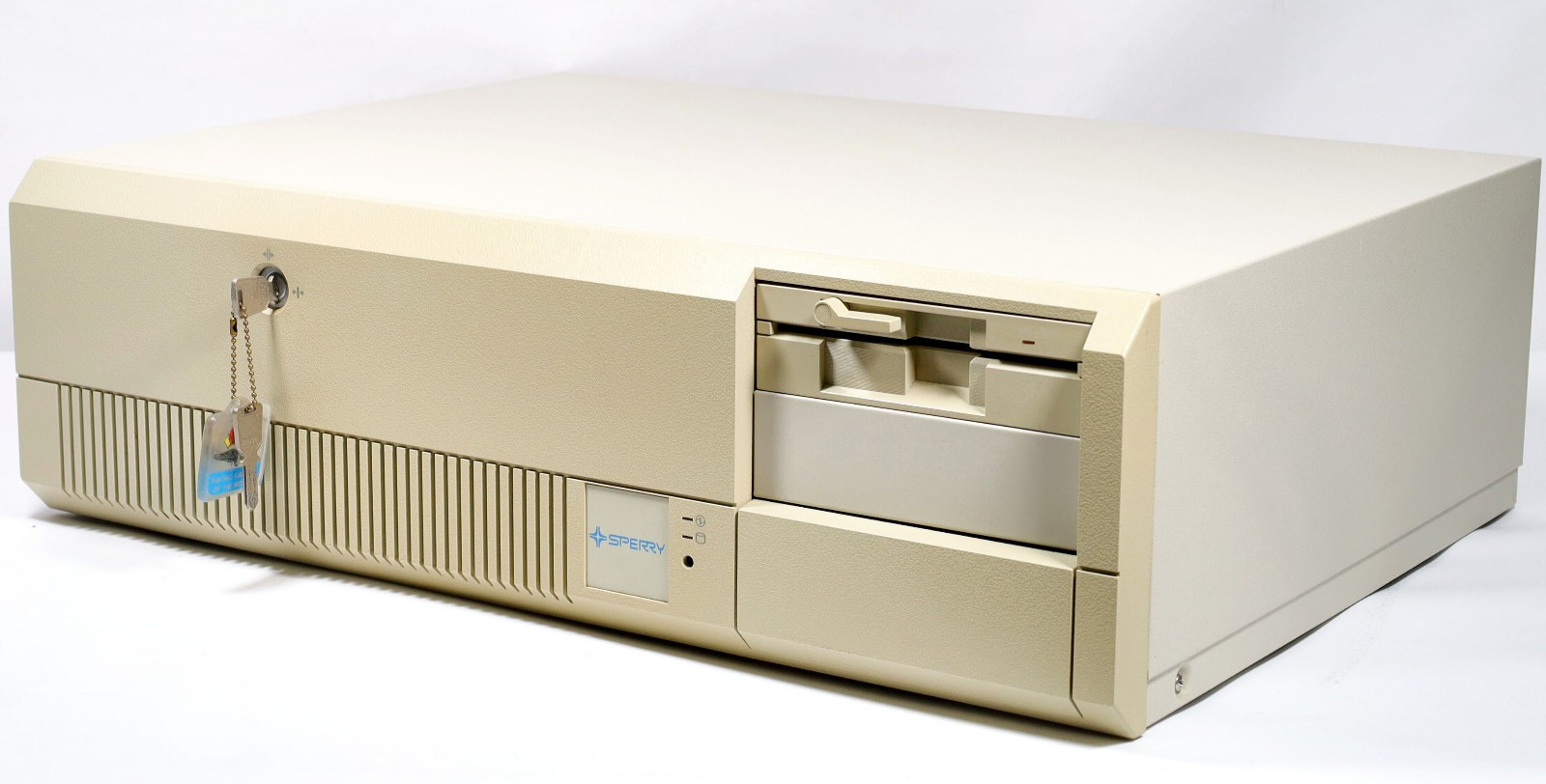 Vintage Rare Sperry Mitsubishi System Unit PC AT Clone Desktop Computer 3126-00