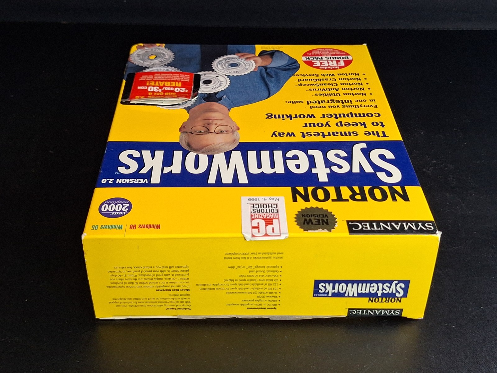 Symantec Norton SystemWorks Version 2.0 Standard Retail, Win95/Win98, Complete