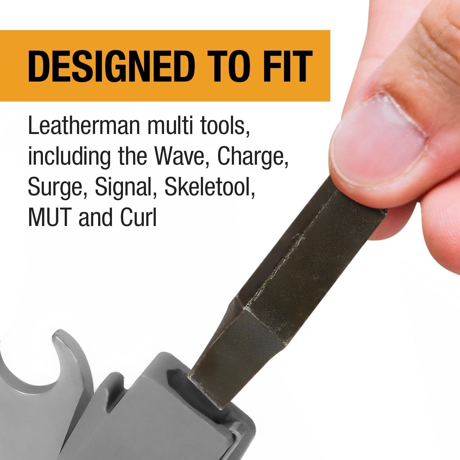 3 Pack Replacement TwoSided Screwdriver Bit For Leatherman MultiTool #1#2 Ph...