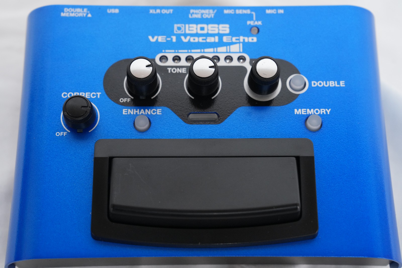 BOSS VE-1 Vocal Echo Processor 7 Echo Types Doubling Effect Memory Function USB