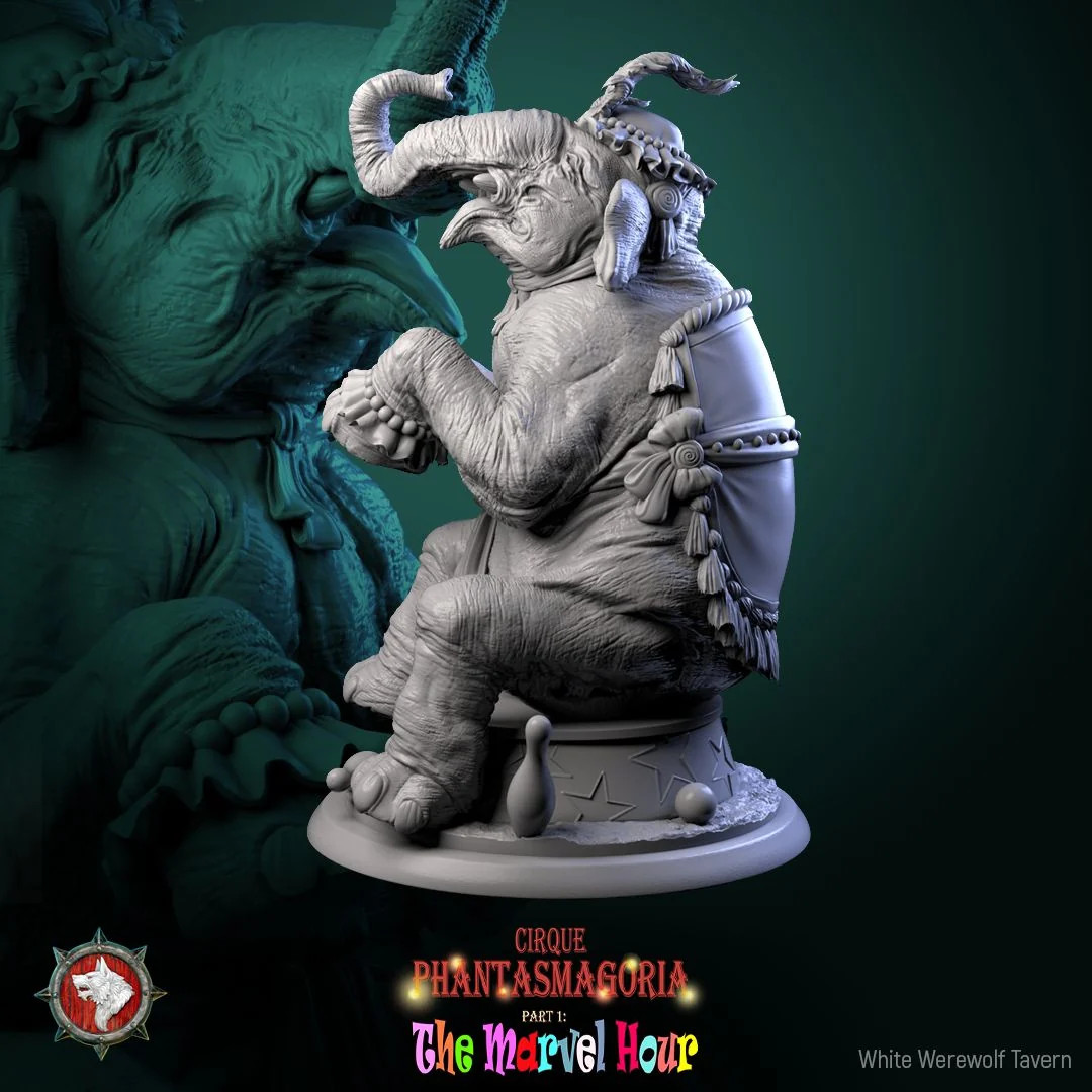 Marvelous Mammoths - Resin Tabletop Miniature
