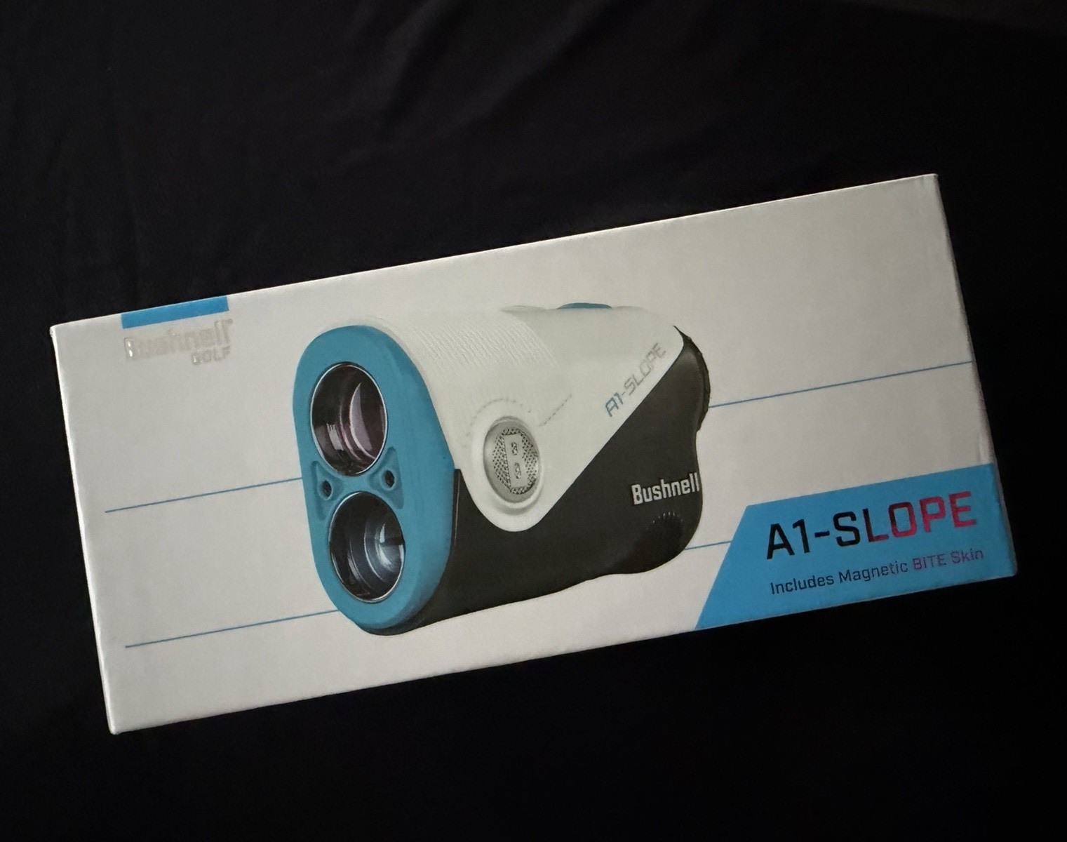 Bushnell A1-Slope Golf Laser Rangefinder 6X 5-1,300yd PinSeeker Waterproof