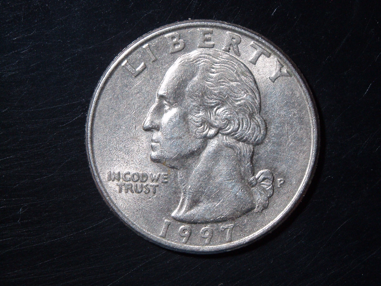 1997-P  WASHINGTON QUARTER #8