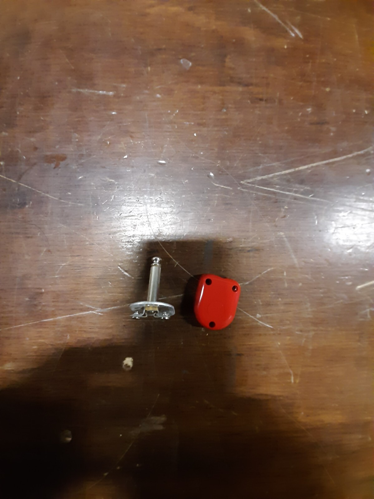 Switchcraft 225, Red Right Angle 2-Conductor 1/4" Plug w/screw terminals,