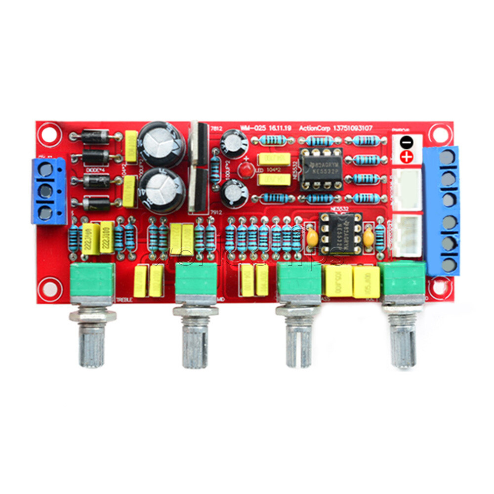 NE5532 Preamplifier Potentiometer Volume Control Board Power Amplifier Module