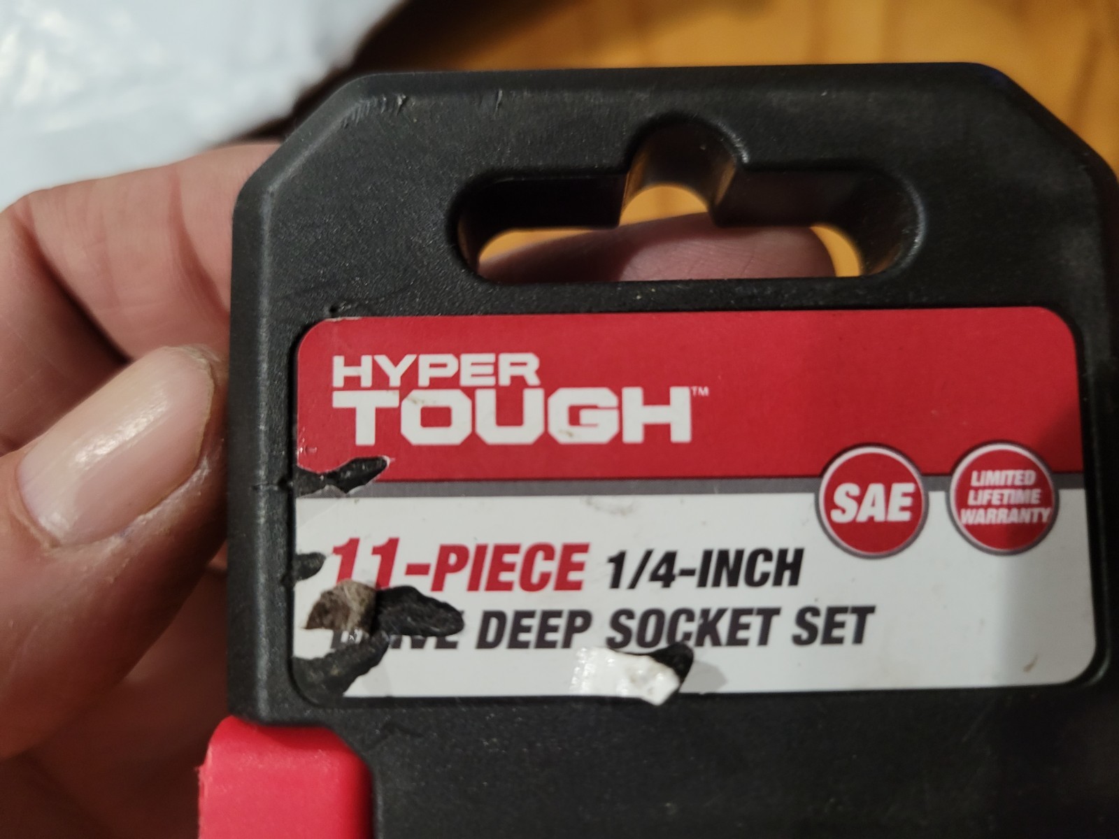 HYPERTOUGH 11 PIECE 1/2" DRIVE DEEP SOCKET SET SAE