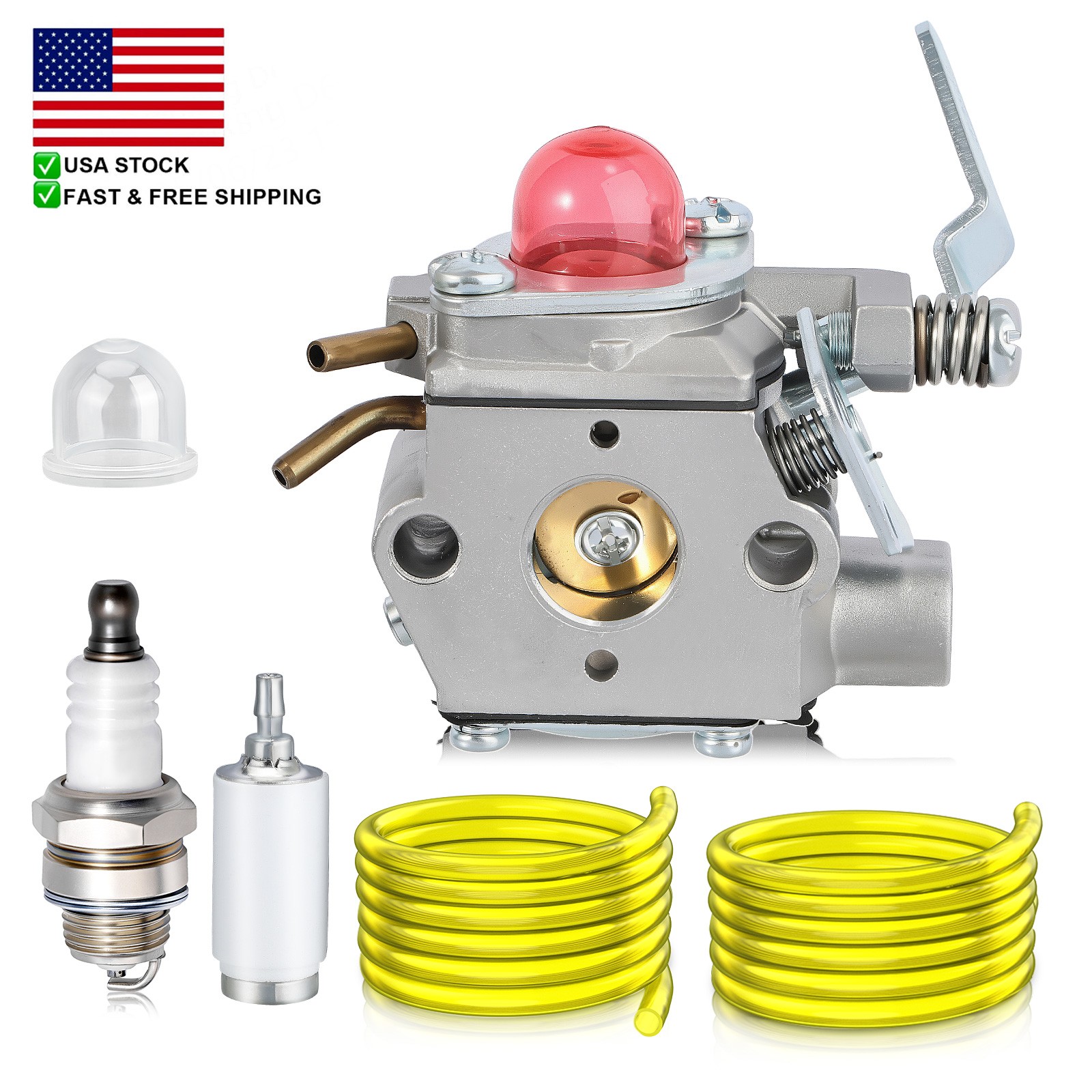 High Quality Carburetor For Poulan WeedEater PE550 GE21 Gas Edger  WT-630