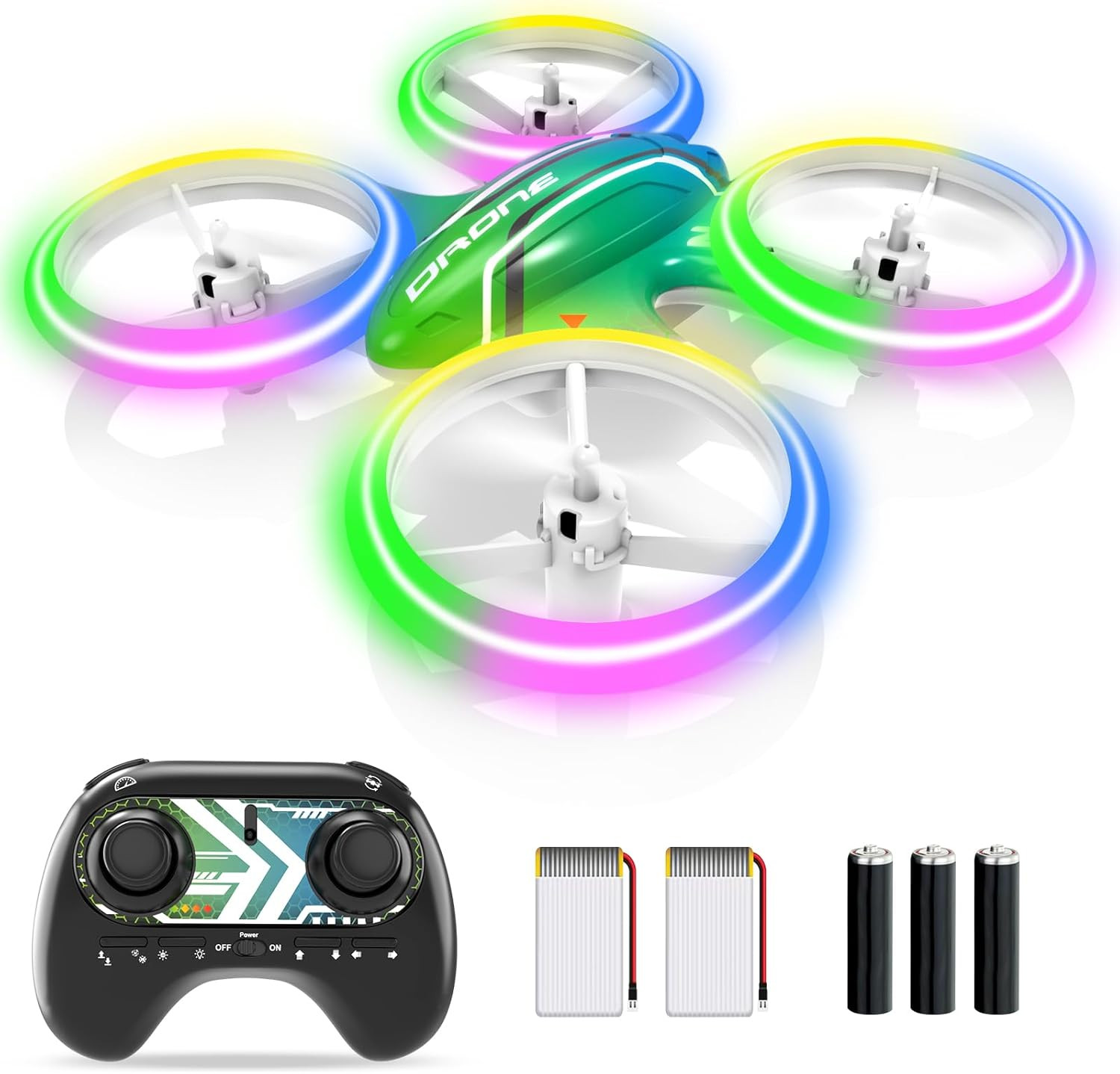Drones for Kids and Beginners Mini RC Drone Quadcopter,Headless Mode,360° Flips,