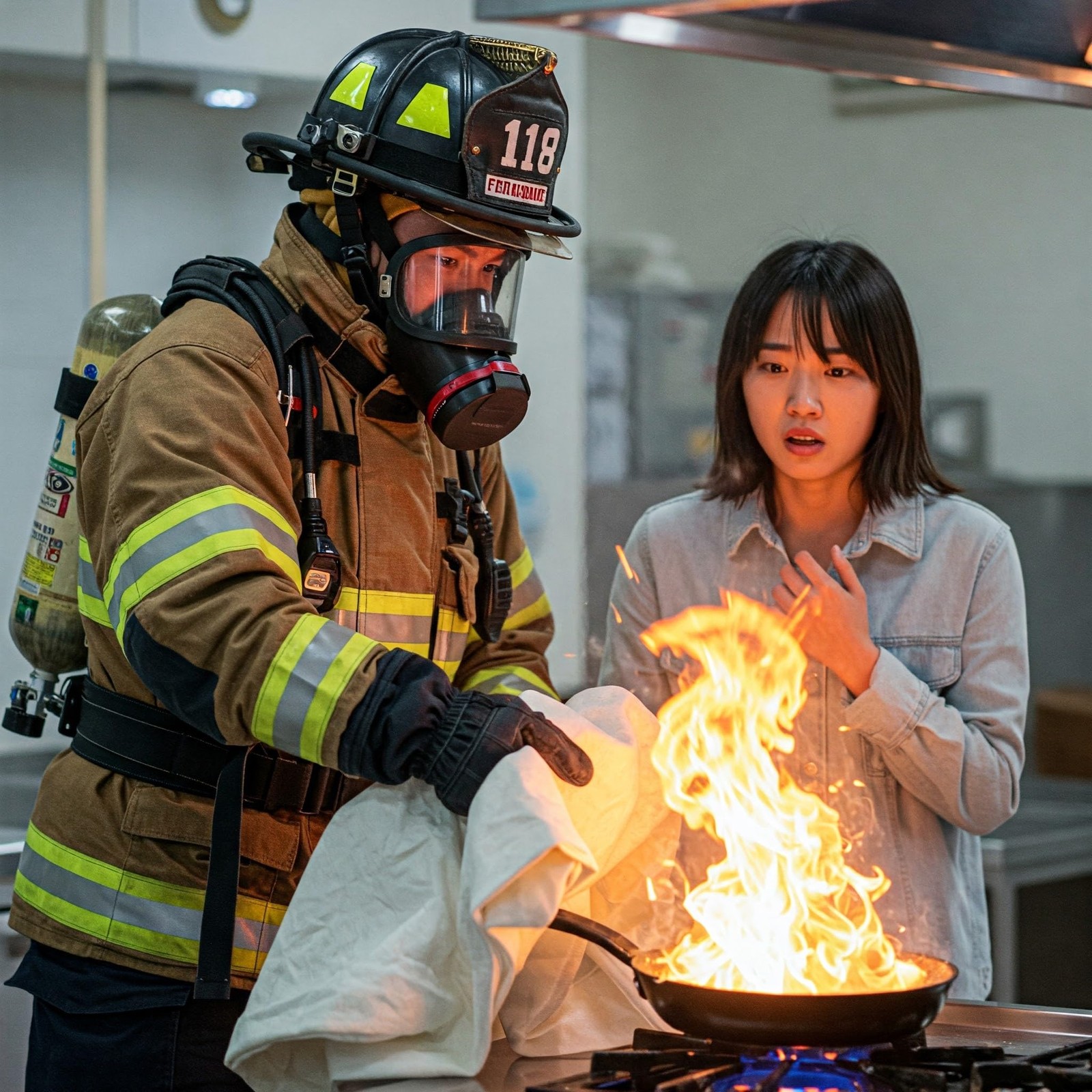 Emergency Fire Blanket for Home and Kitchen - 2 Pack - Fire Blankets Emergenc...