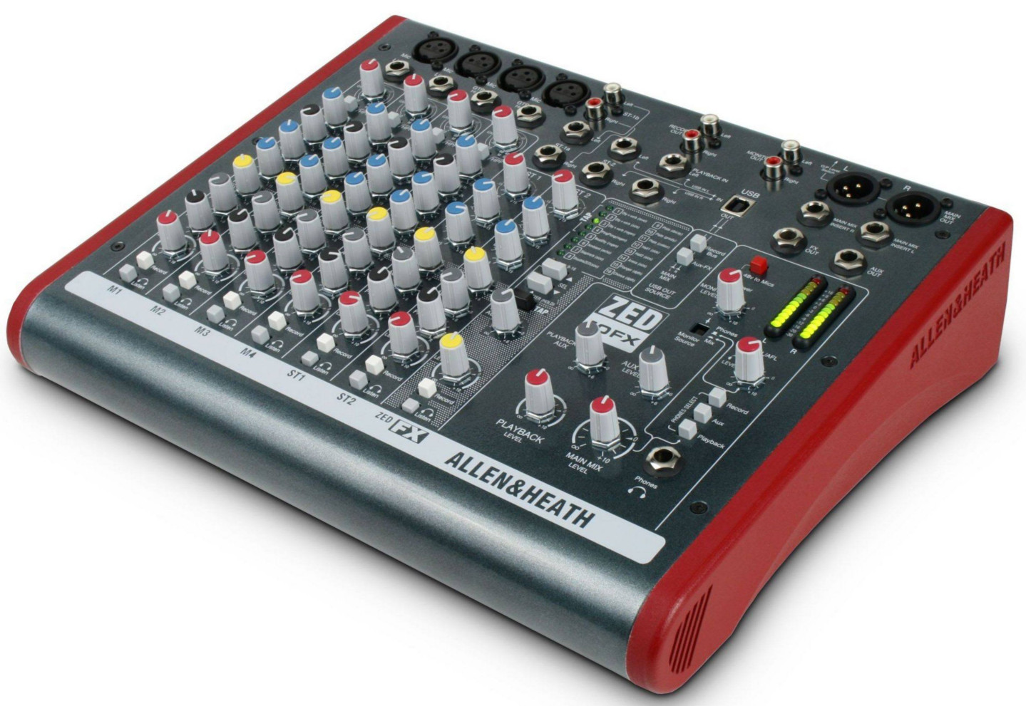 Allen & Heath ZED-10FX Compact USB Mixer 10-Channel FX Live Sound Recording