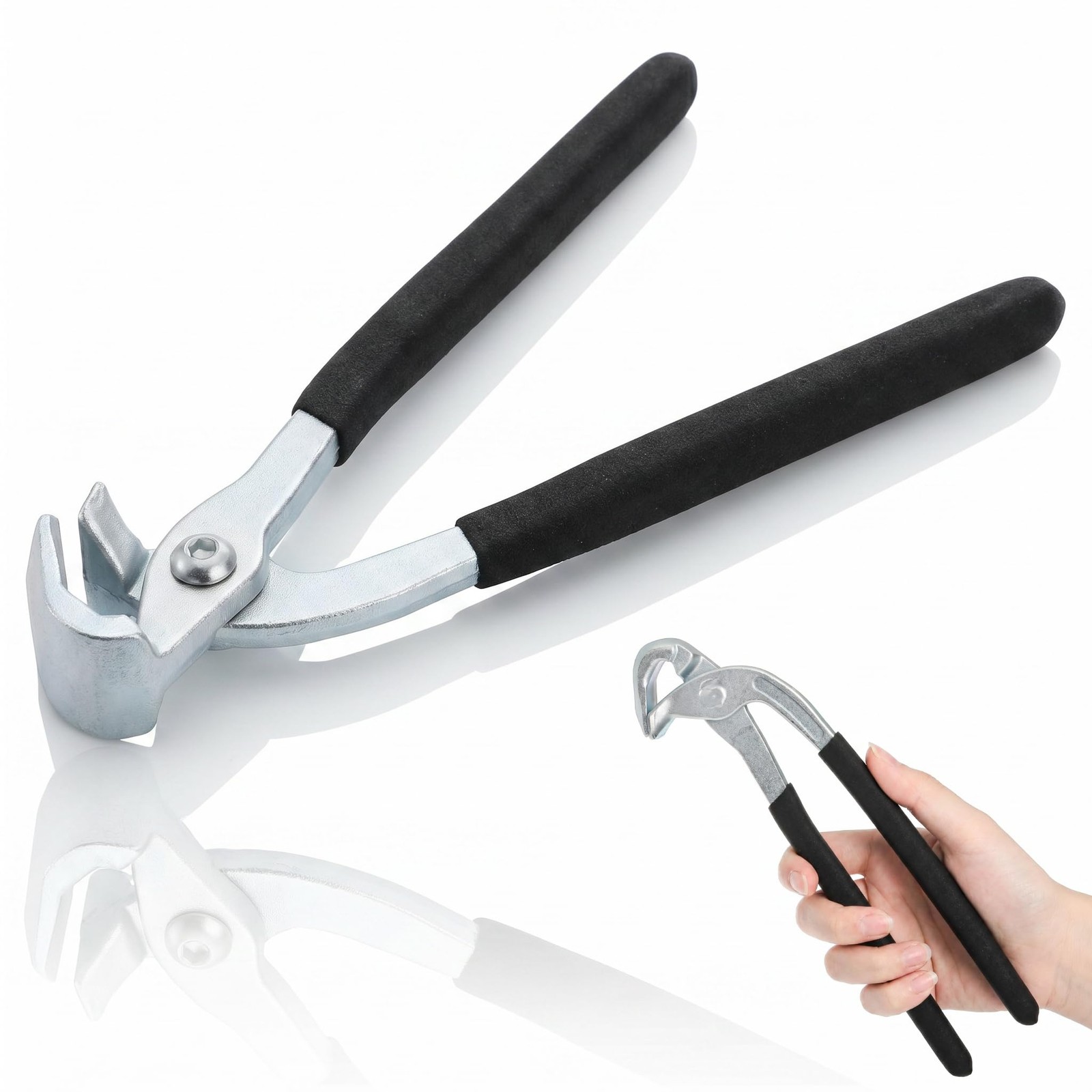 Car Door Fender Panel Crimp Dent Edge Plier, Car Fender Panel Dent Edge Repai...