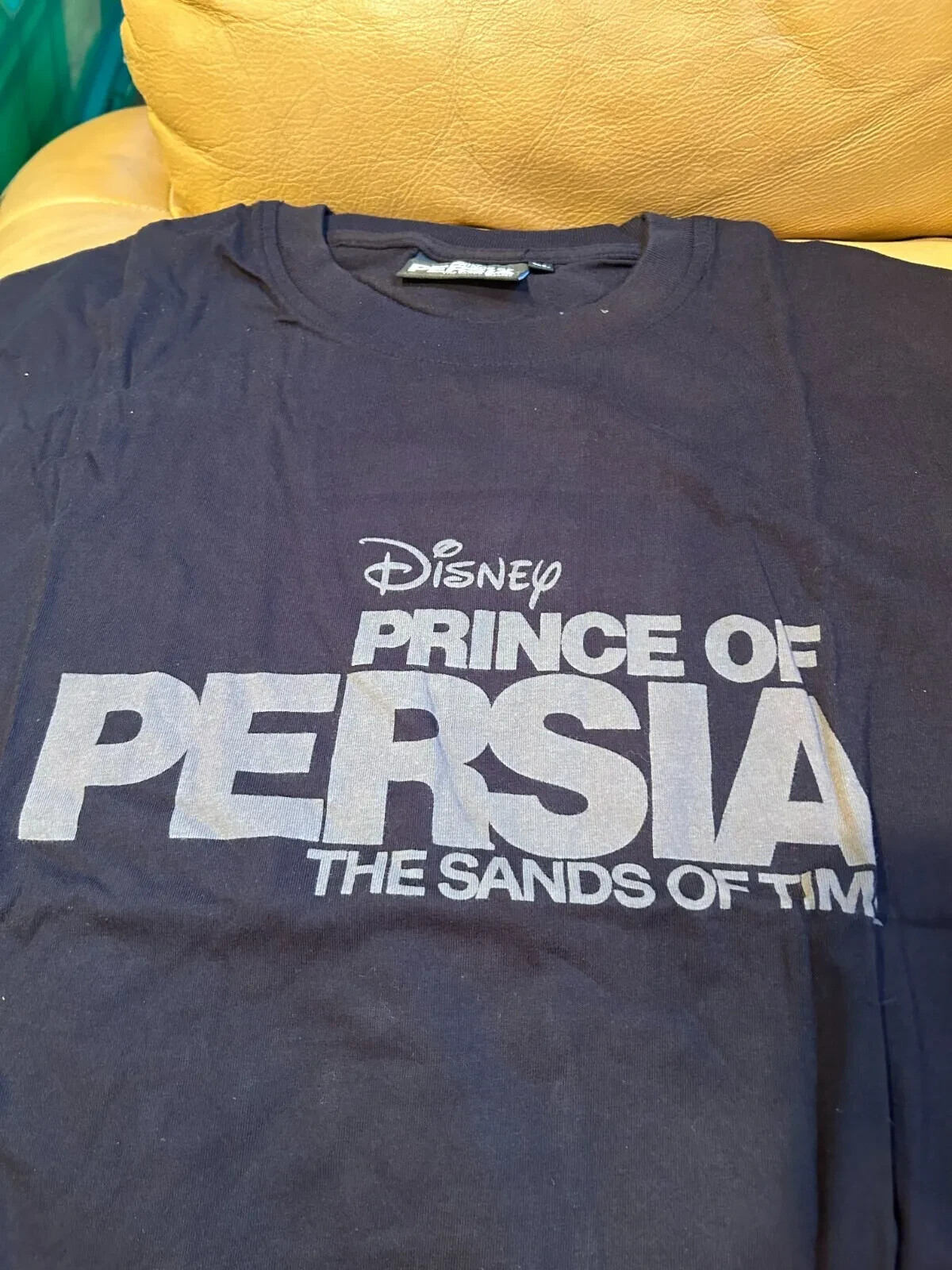 DISNEY PRINCE OF PERSIA MOVIE PROMO T-SHIRT BLACK-RARE Mens Large & XL