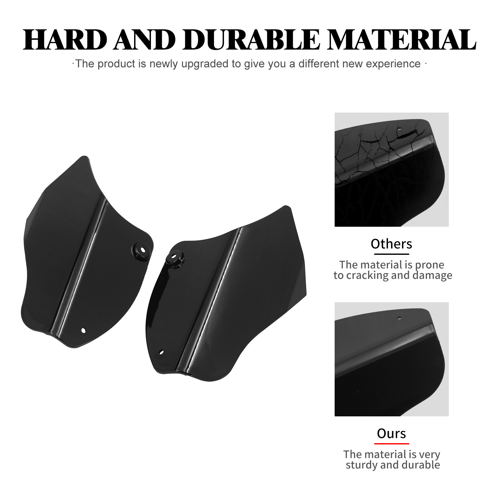 Mid-Frame Air Deflector Heat Shield Fit For Harley Softail 2000 - 2017 Fatboy