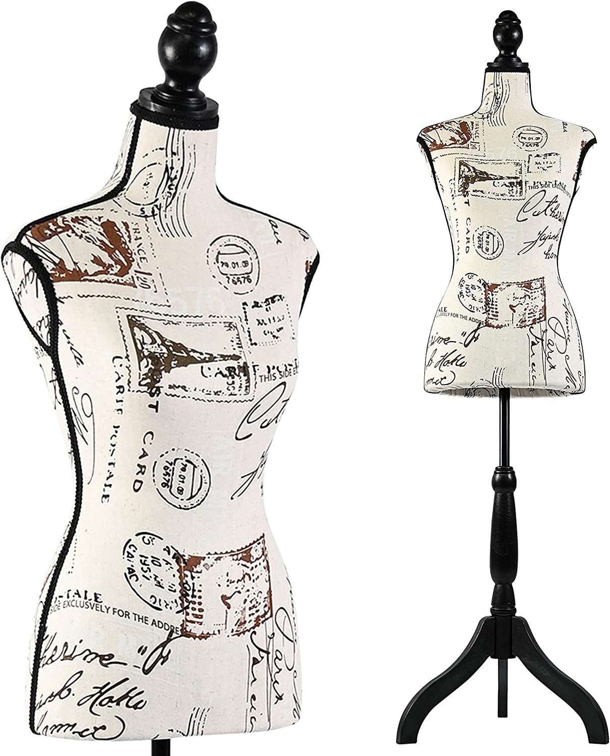 SereneLife SLMAQTP88 Female Mannequin Torso Dress Form