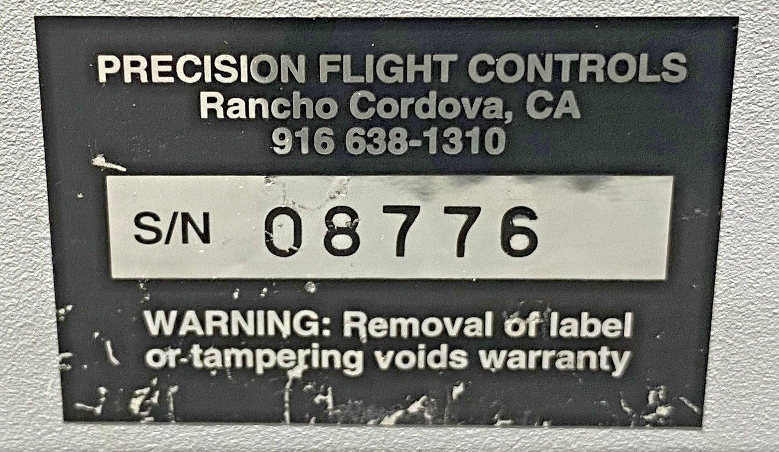 Precision Flight Controls Cirrus PCATD FAA Approved Desktop Trainer Untested