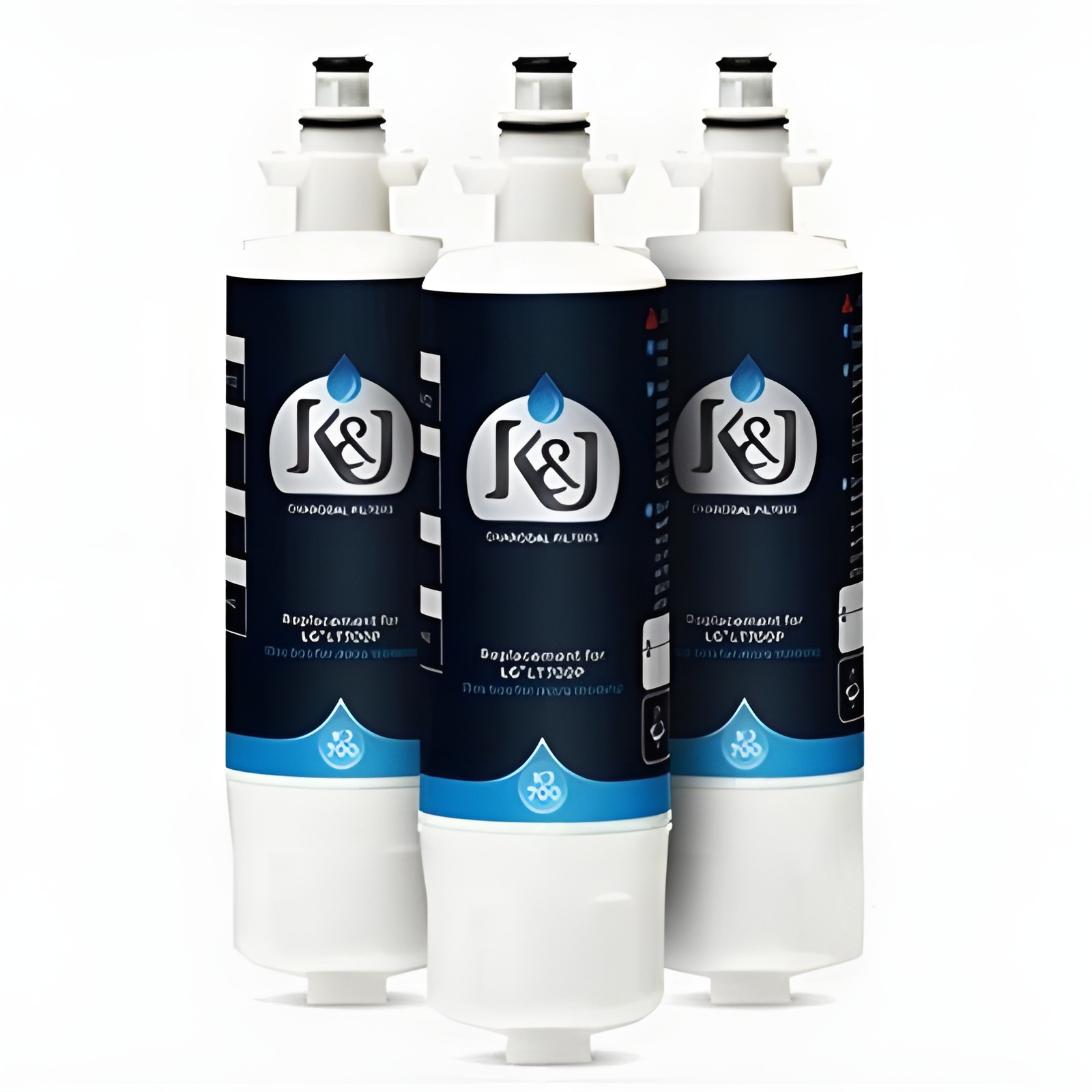 K&J LG LT700P ADQ36006101 Compatible Refrigerator Water Filter NSF Replacement 4