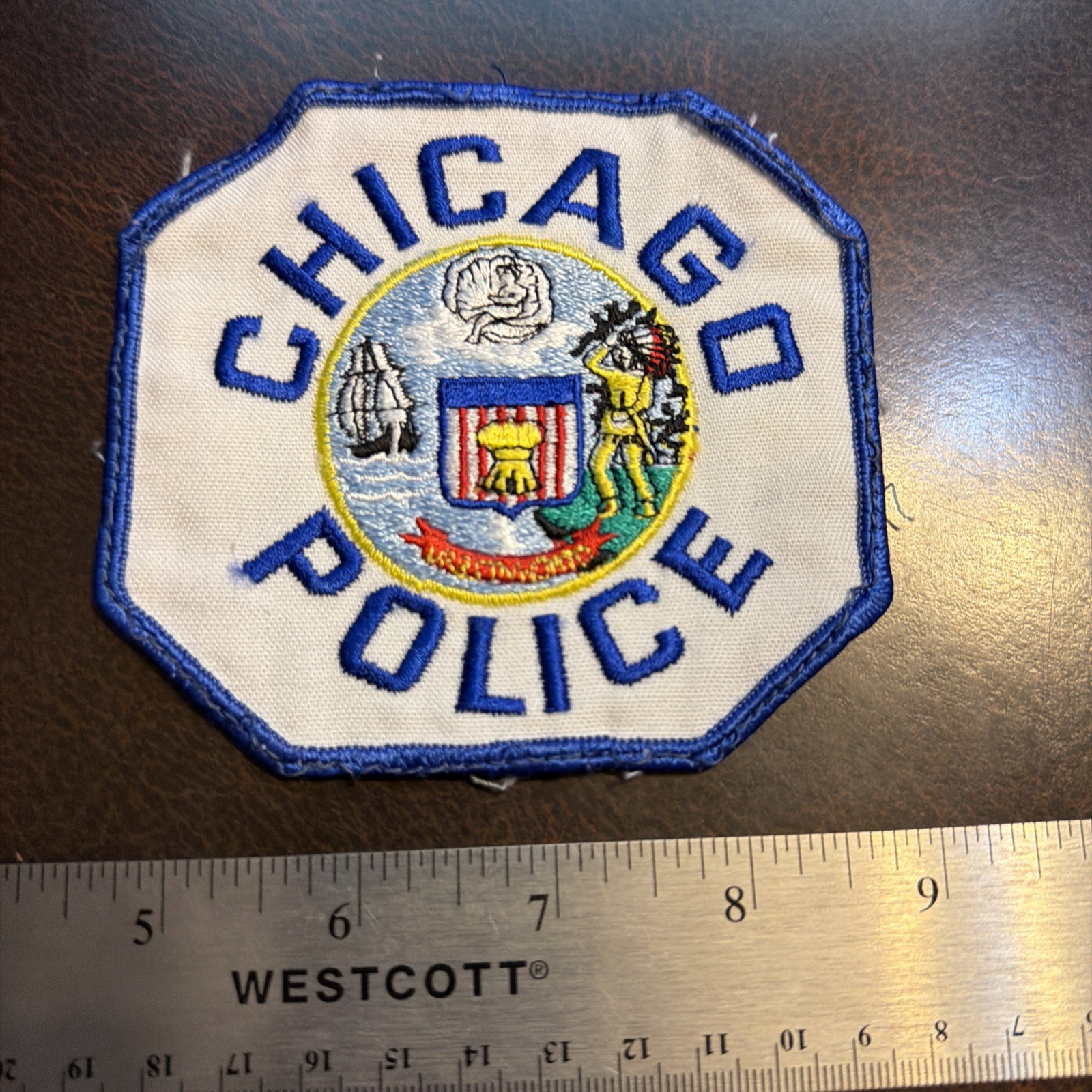 Vtg Obsolete Law Enforcement Police Patch Chicago Illinois