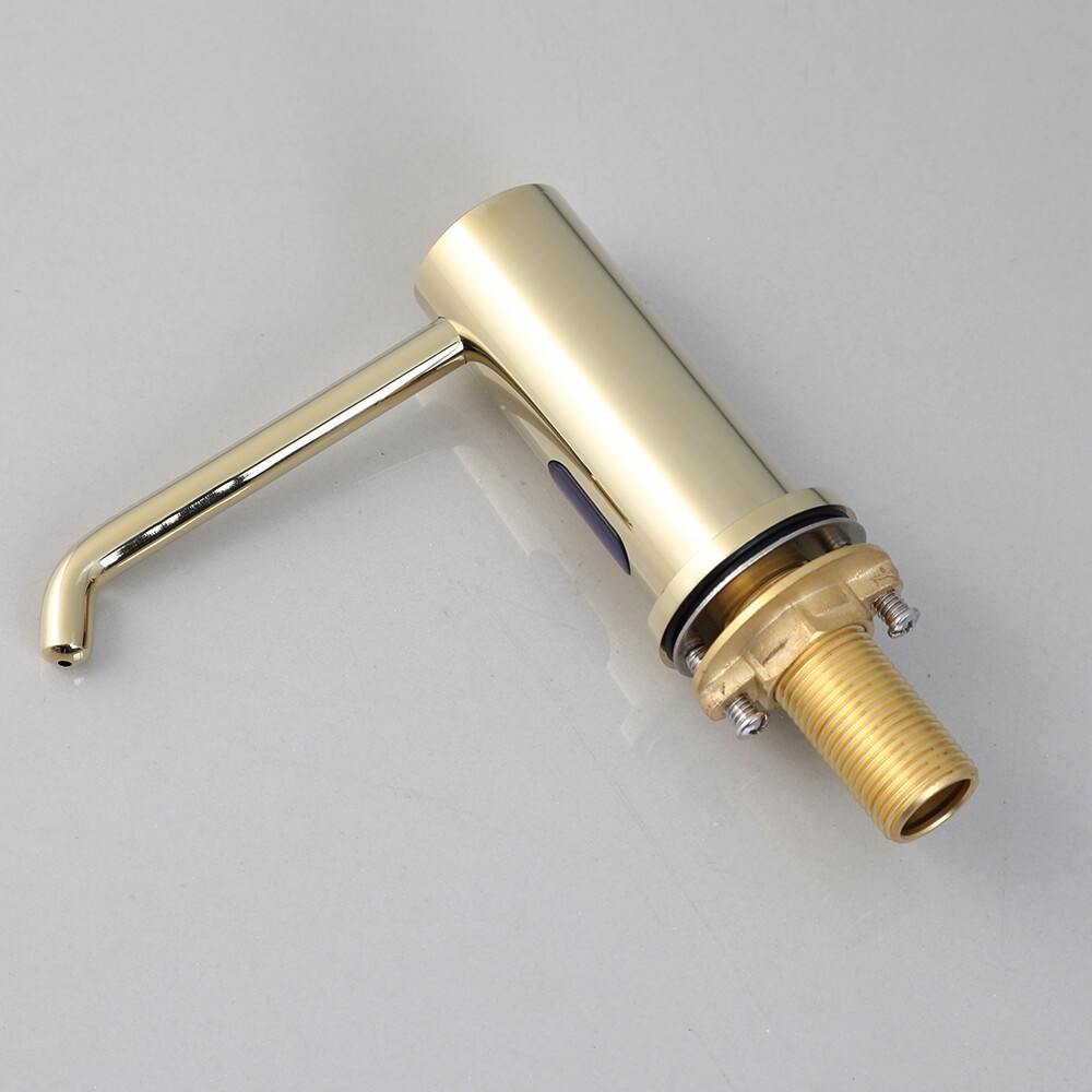500ML Kitchen Sink Soap Dispenser Gold Automatic Sensor DispenserDeck Mounted [
