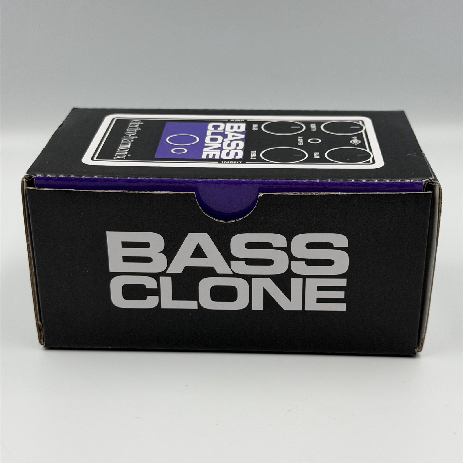 Electro-Harmonix EHX Bass Clone Bass Chorus Effects Pedal - TESTED - With Box