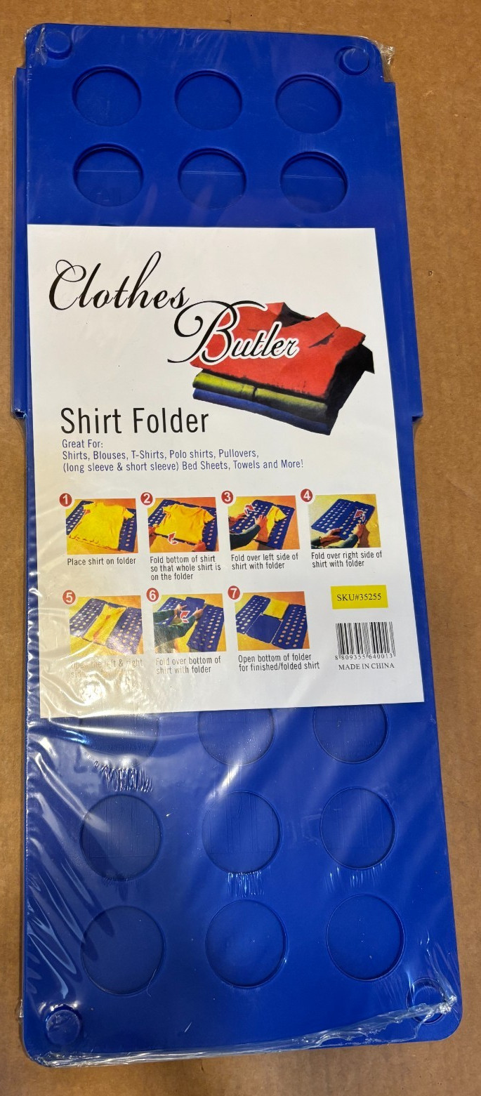 Clothes Butler Shirt Folder - New & Sealed