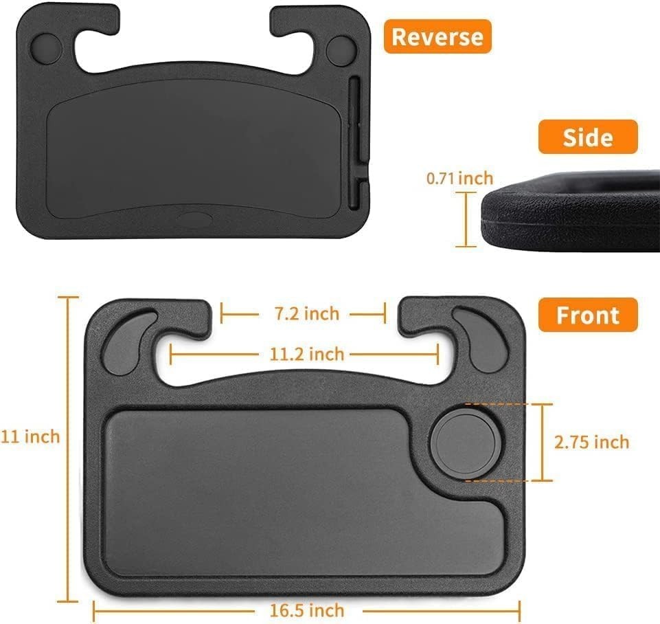 Portable Yet Sturdy Car Steering Table - Your On-the-Go Dining & Work Solution