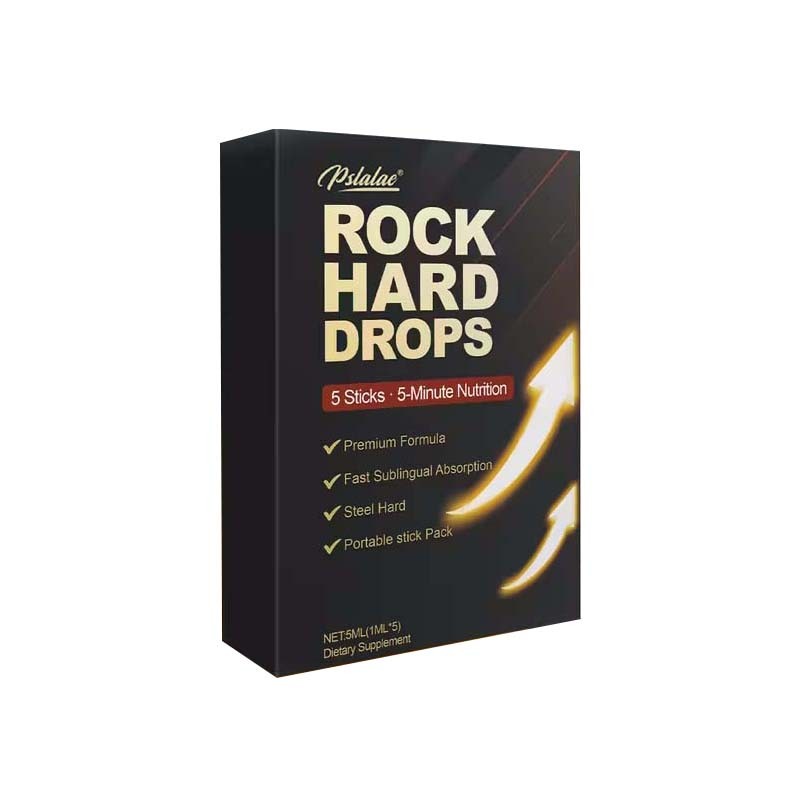 Rock Hard Drops - Maca Root, L-Arginine,Energy, Endurance & Athletic Performance