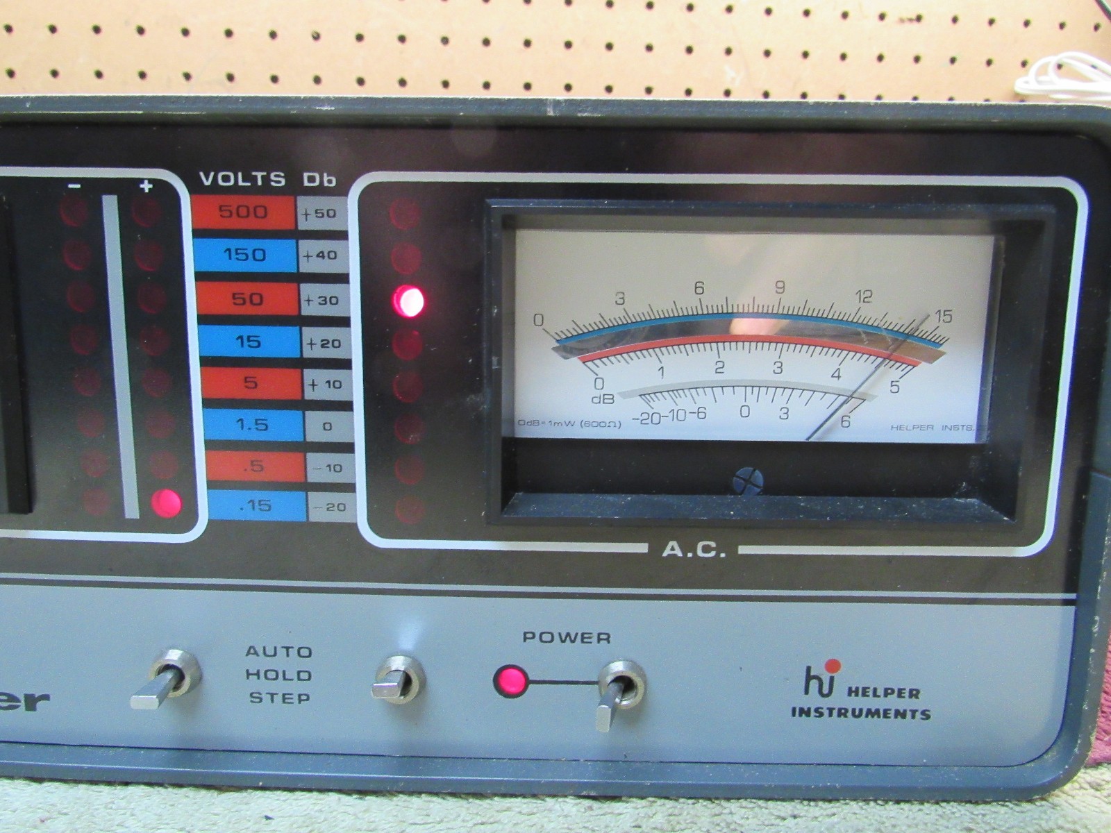 Helper Instrument Co Voltadder Autoranging Voltmeter Test Meter