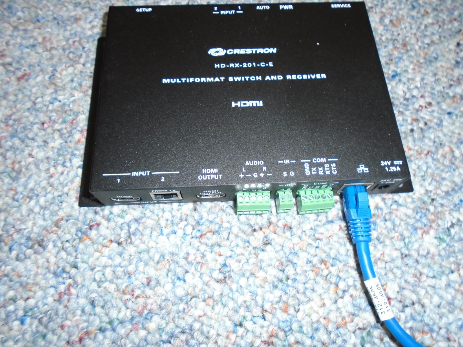 CRESTRON HD-RX-201-C-E Multiformat Switch and Receiver HDMI