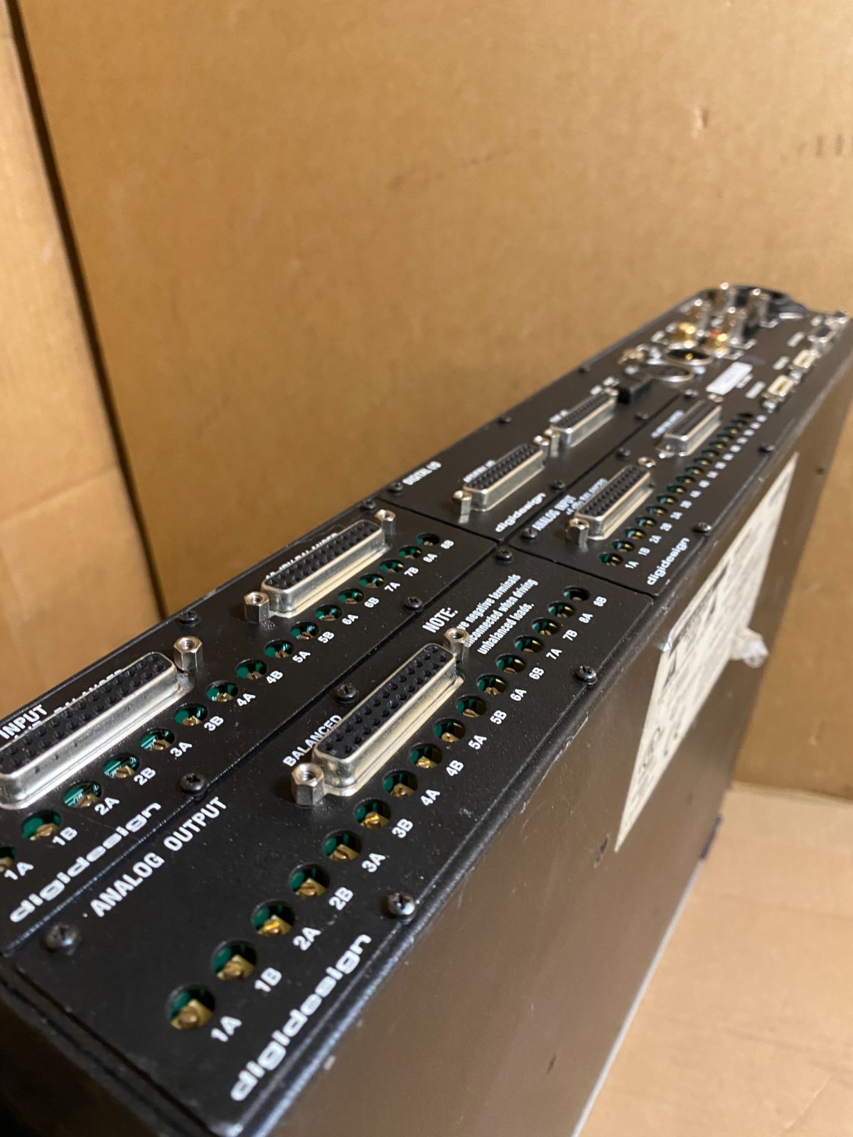 Avid Digidesign 192 I/O ProTools Interface MH192 1x Digital 2x Analog In 1x-Out