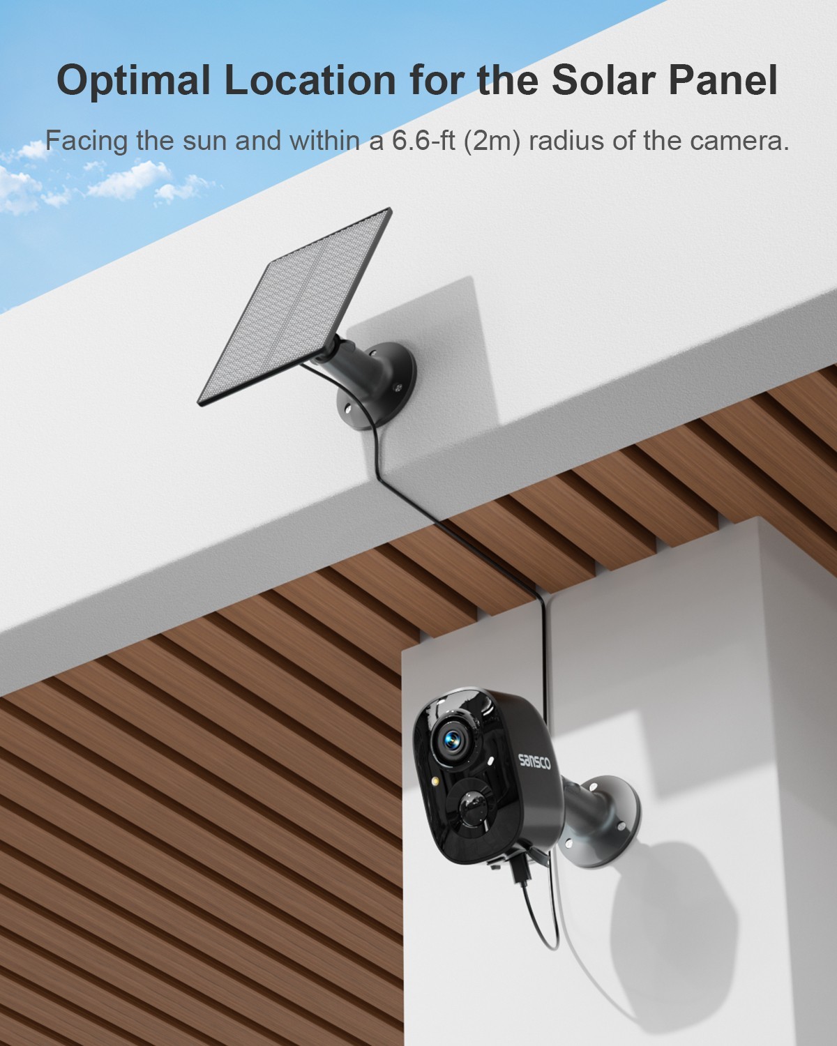 4CH Solar Battery Powered 4MP Wireless Security Camera System 2 Way Audio +128G