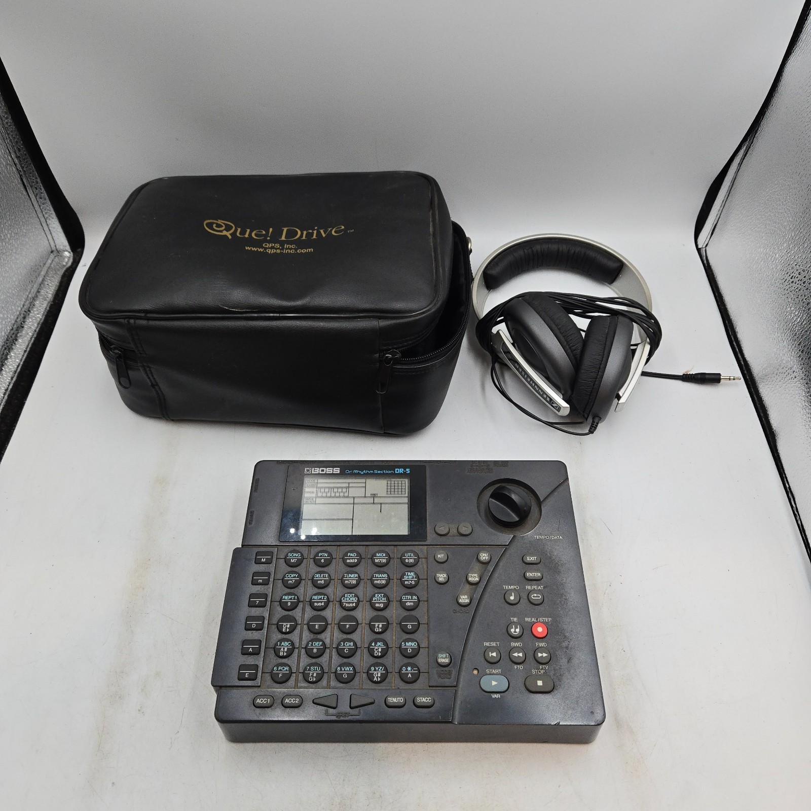 BOSS DR-5 Dr. Rhythm Section Drum Machine Sequencer Tested Japan Used