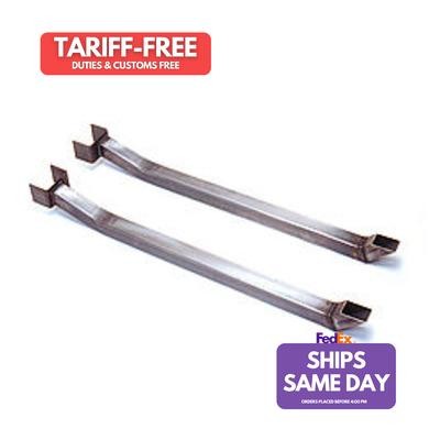 Chassis C/E3647, 2 Pack Natural Steel Subframe Connectors - Fits 79-93 Mustang