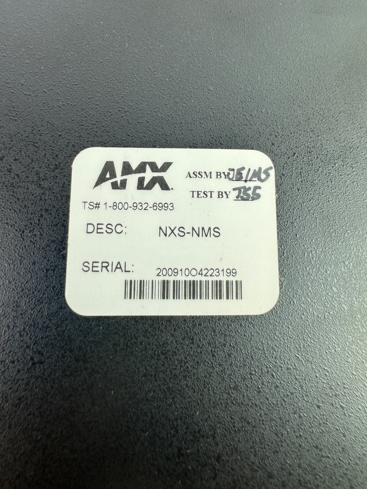 AMX NXS-NMS NetModule Shell For Audio/Video FG2009-10