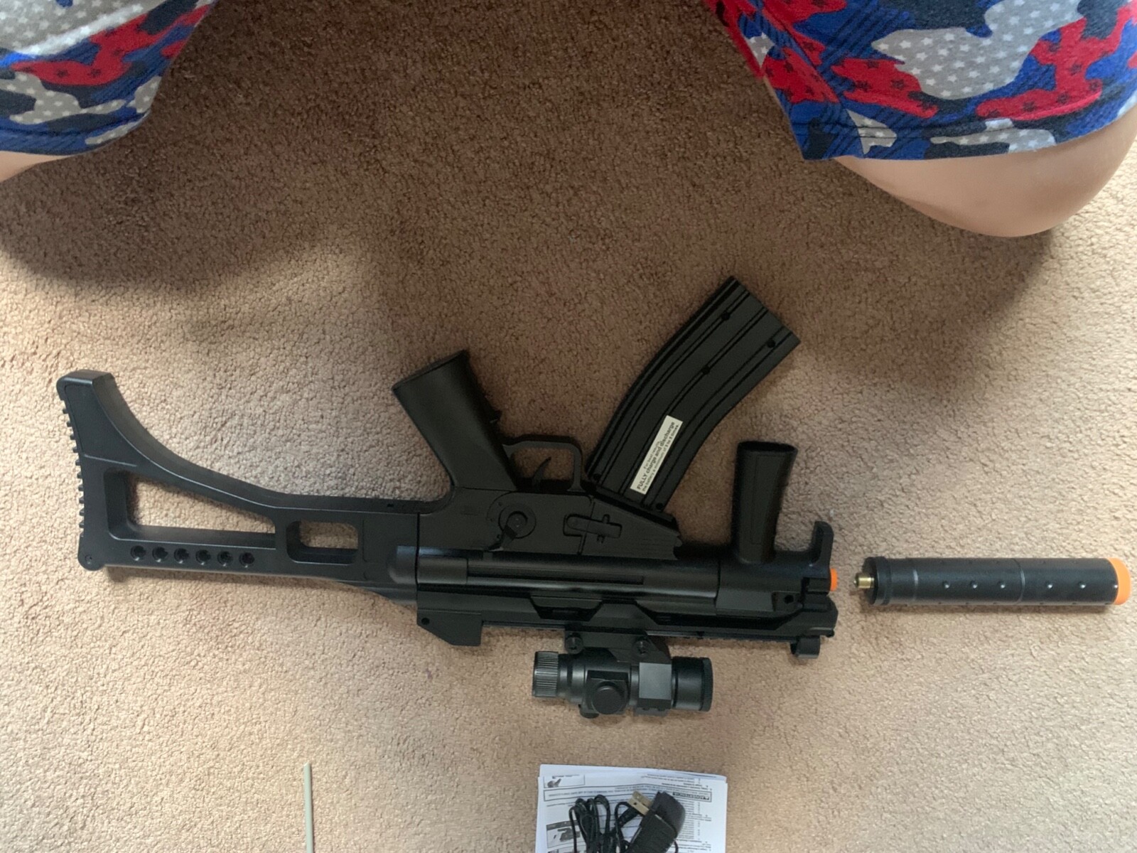 Game Face TACR91 Fully Automatic electric powered tactical airsoft rifle