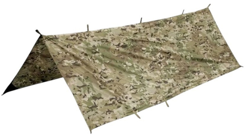 British Military Issue MTP Multi Camo Basher Basha Tarp Shelter Sheet GS & Bag