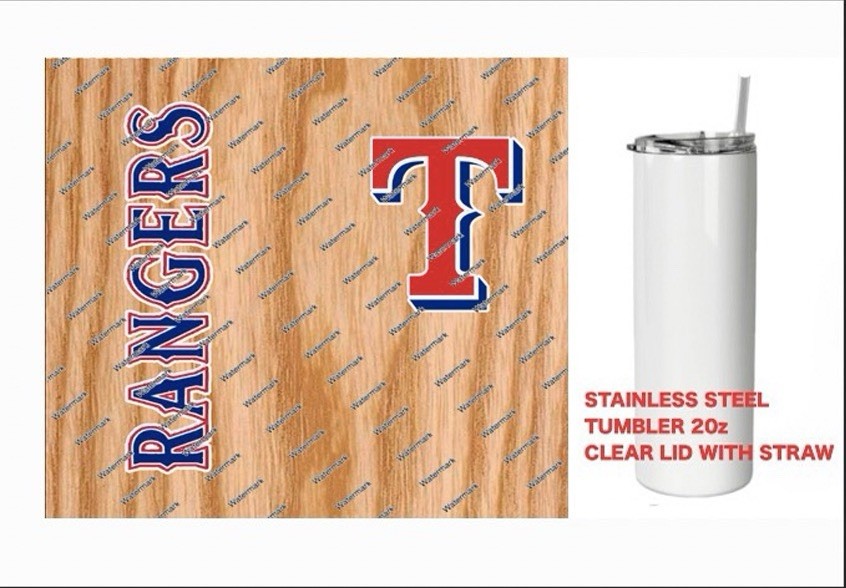 RANGERS  Tumbler 20 oz  Stainless Steel