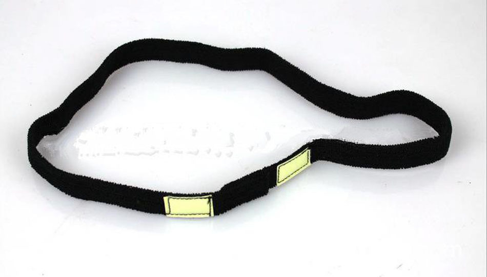 CAT EYES CAMO COTTON STRAP HELMET BAND FOR US MILITARY HELMET BLACK-MH030