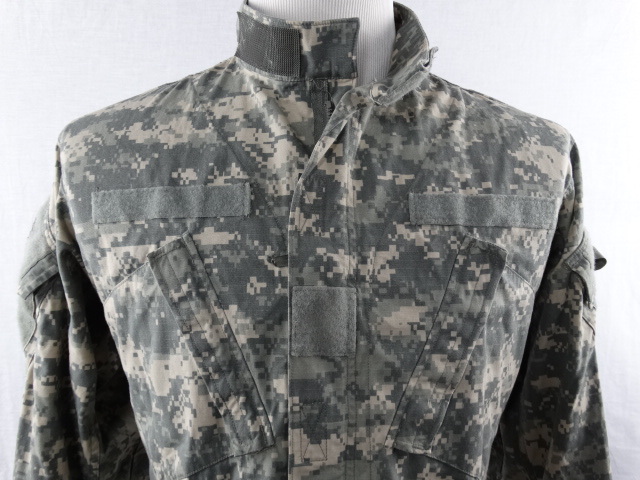 ACU Digital Camo Flame Resistant Jacket Military US Army Medium Regular