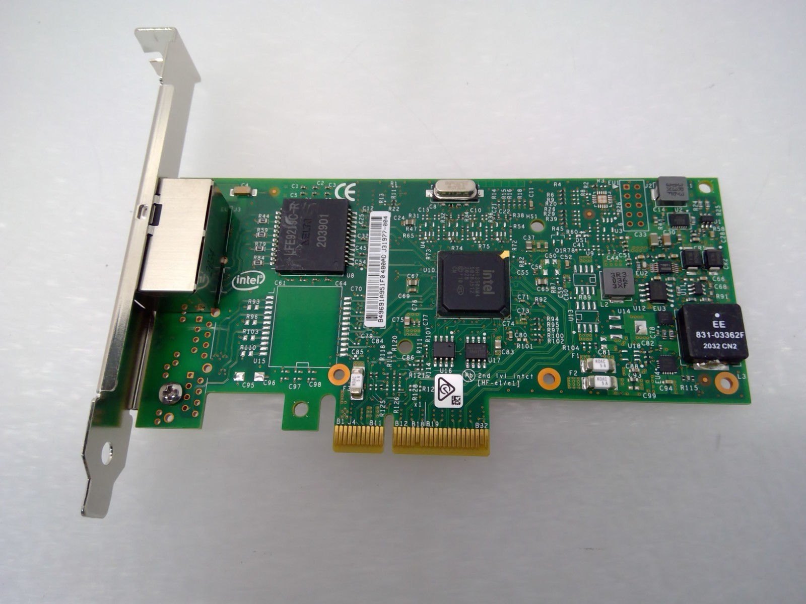 Lenovo 00YK612 Intel I350-T2 card Dual-Port Gigabit PCIe Network Adapter