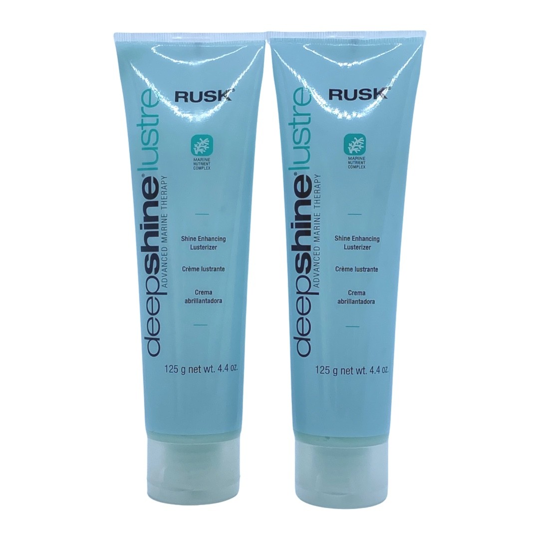 Rusk Deepshine Lustre Shine Enhancing Lusterizer 4.4 Oz (Pack of 2)
