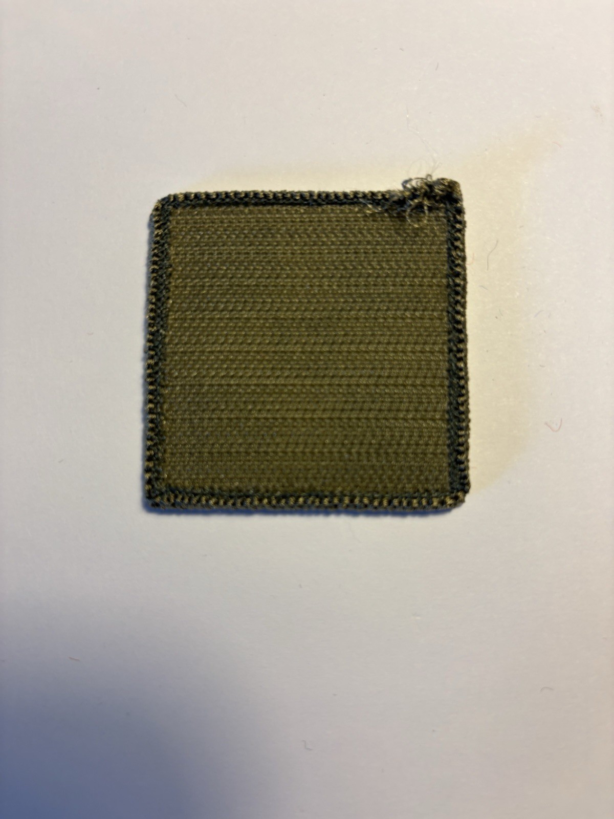 4th Infantry Division U.S. Army Shoulder Patch With Hook & Loop Back
