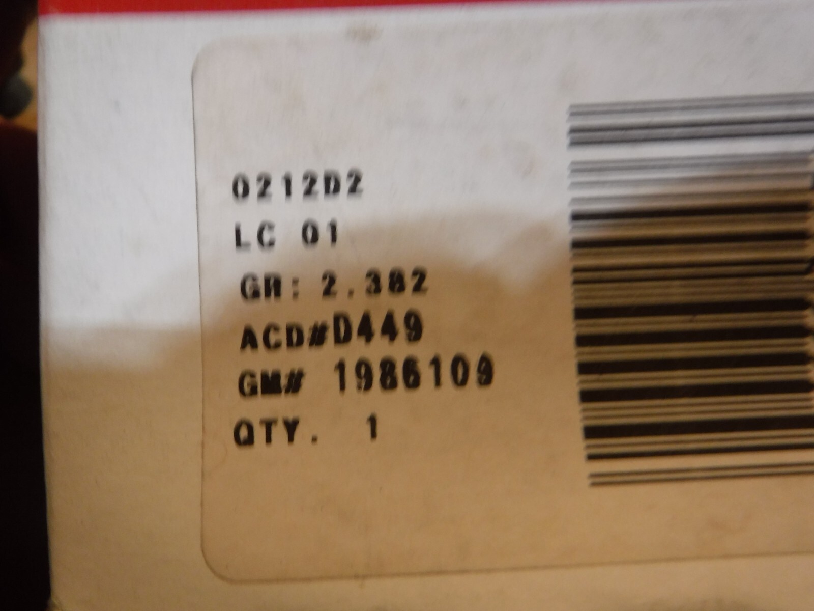 ACDelco D449 Distributor Rotor