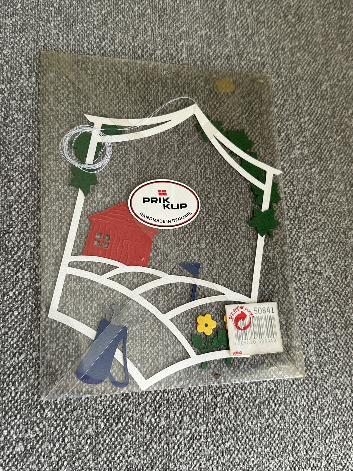 Prik Klip Handmade Denmark Paper Cut Out Golf Mobile Hanging