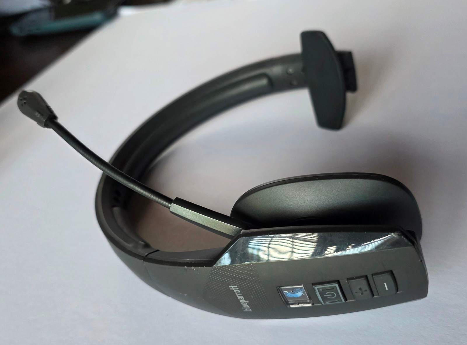 DEFECTIVE OEM BlueParrott B450-XT Mono Wireless Headset - NO AUDIO SOUND - Read