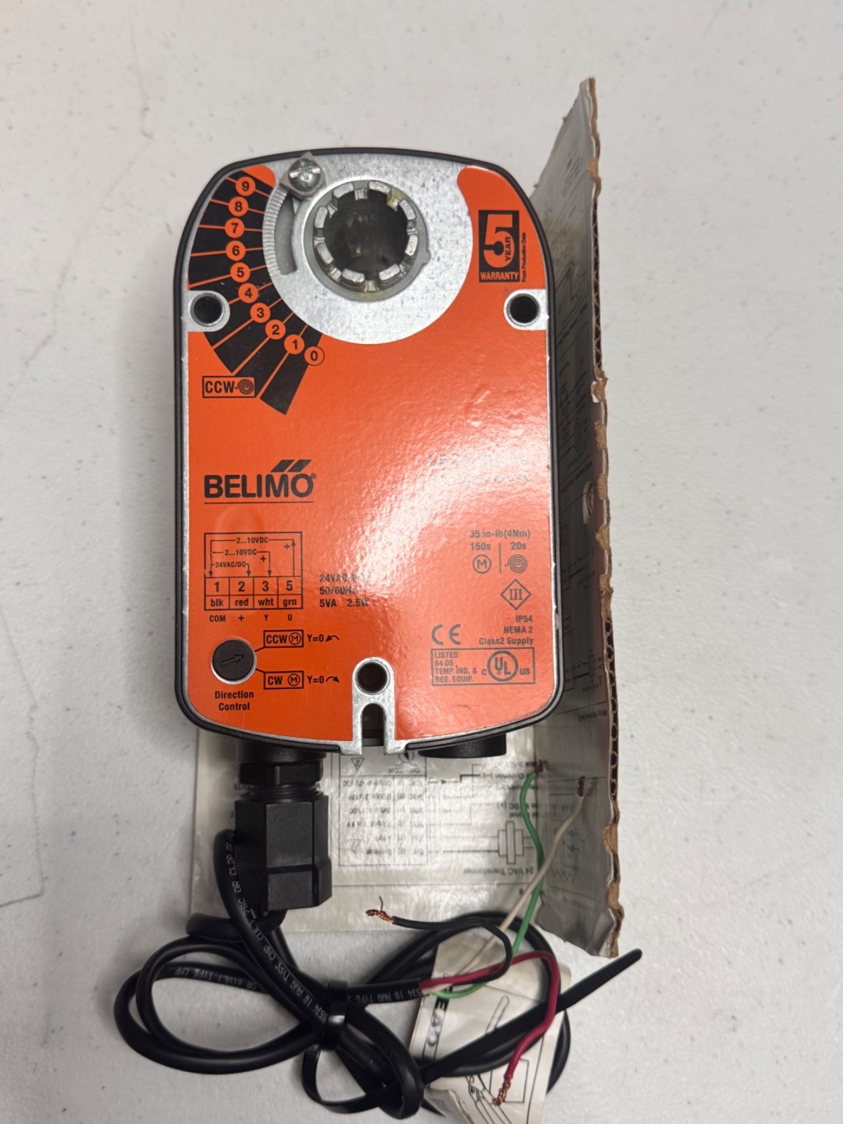 BELIMO LF24-SR-S / LF24SRSUS Actuator
