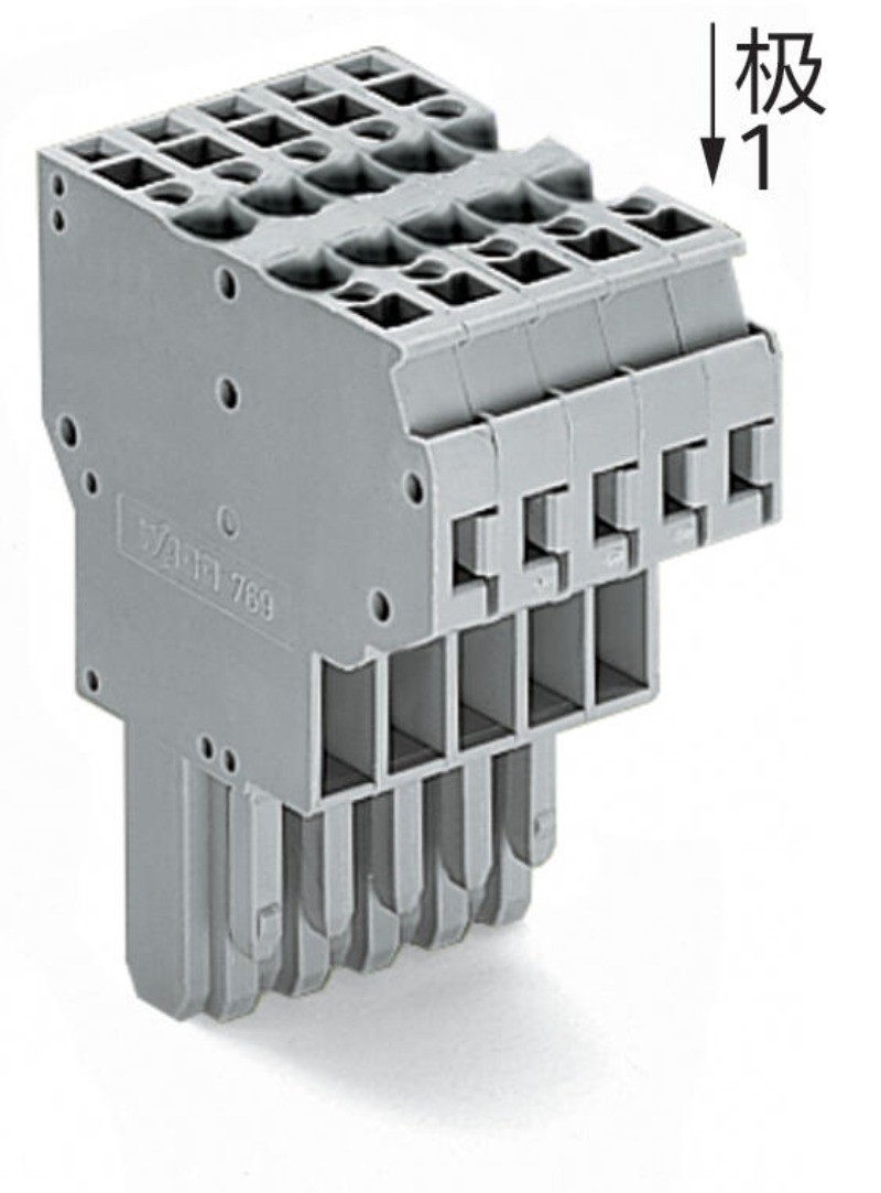 20pcs    WAGO  769-125    2-wire Hole Type Connector