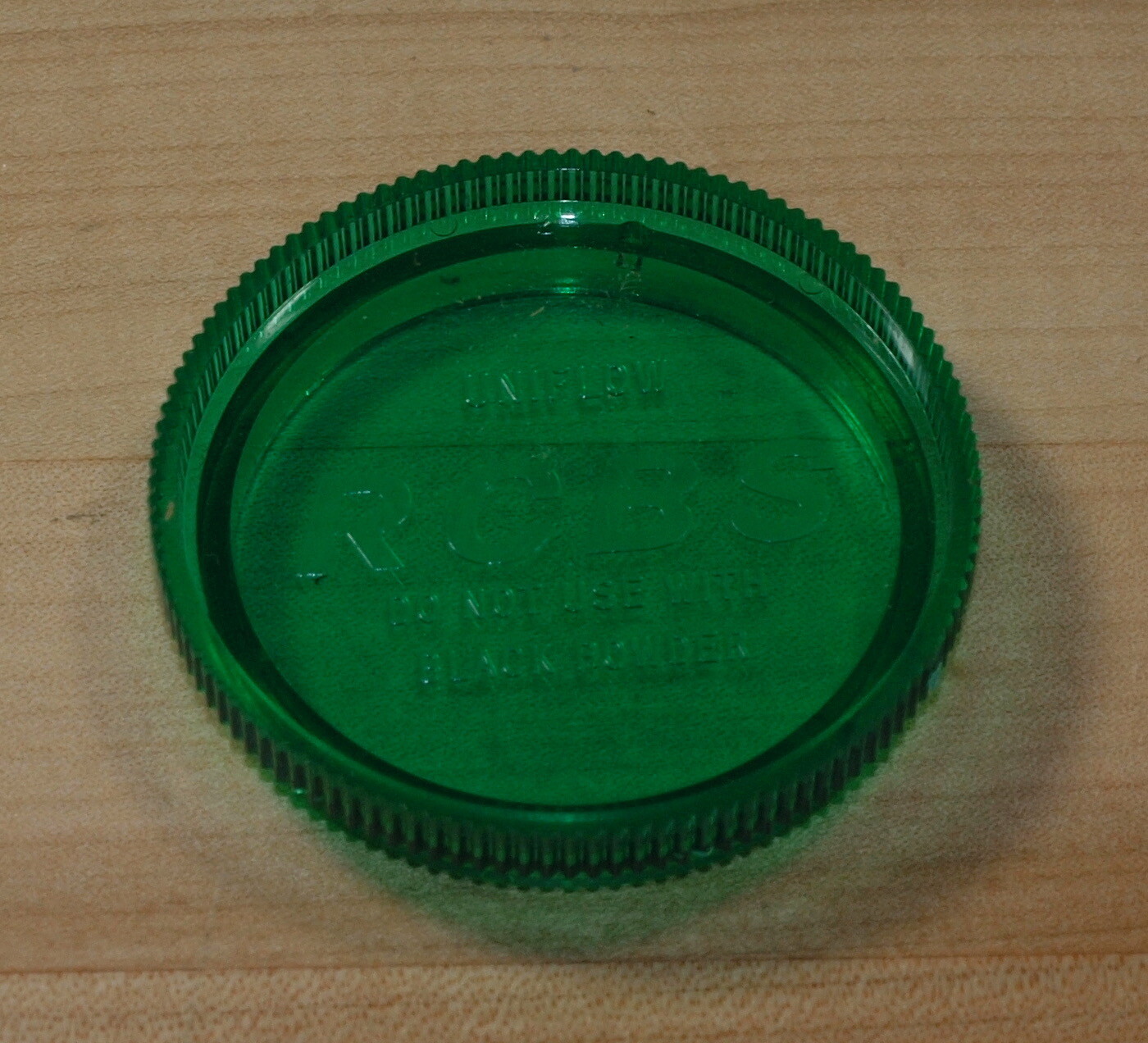 RCBS Uniflow Powder Measure-Top-(Green Plastic)-NOS-but-#6 tiny spots