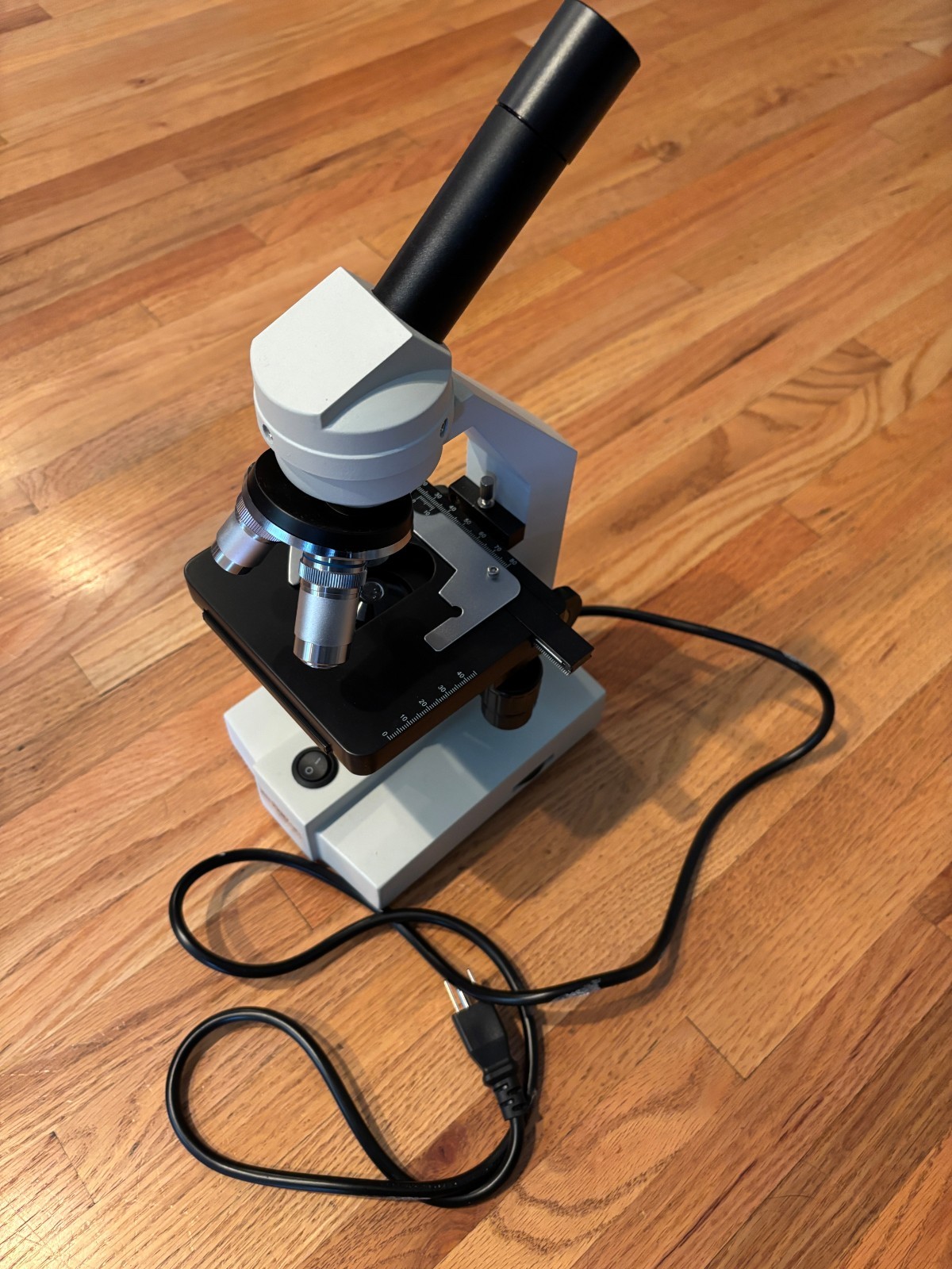 Home Science Tools MI-4100 LED Microscope Premium 40x, 100x, 400x Magnification