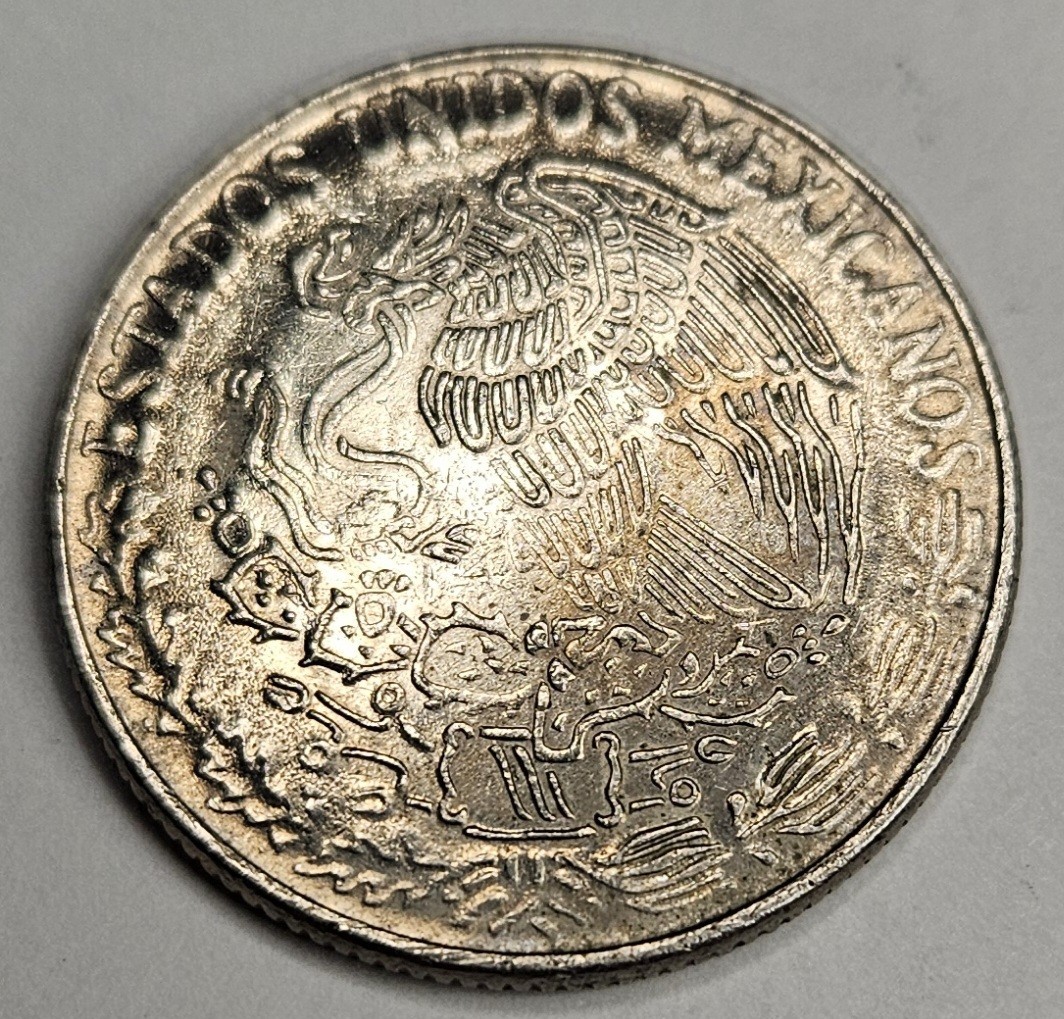 1980 Mexico Cincuenta 50 Centavos - Mexican Copper Nickel World Coin - L3