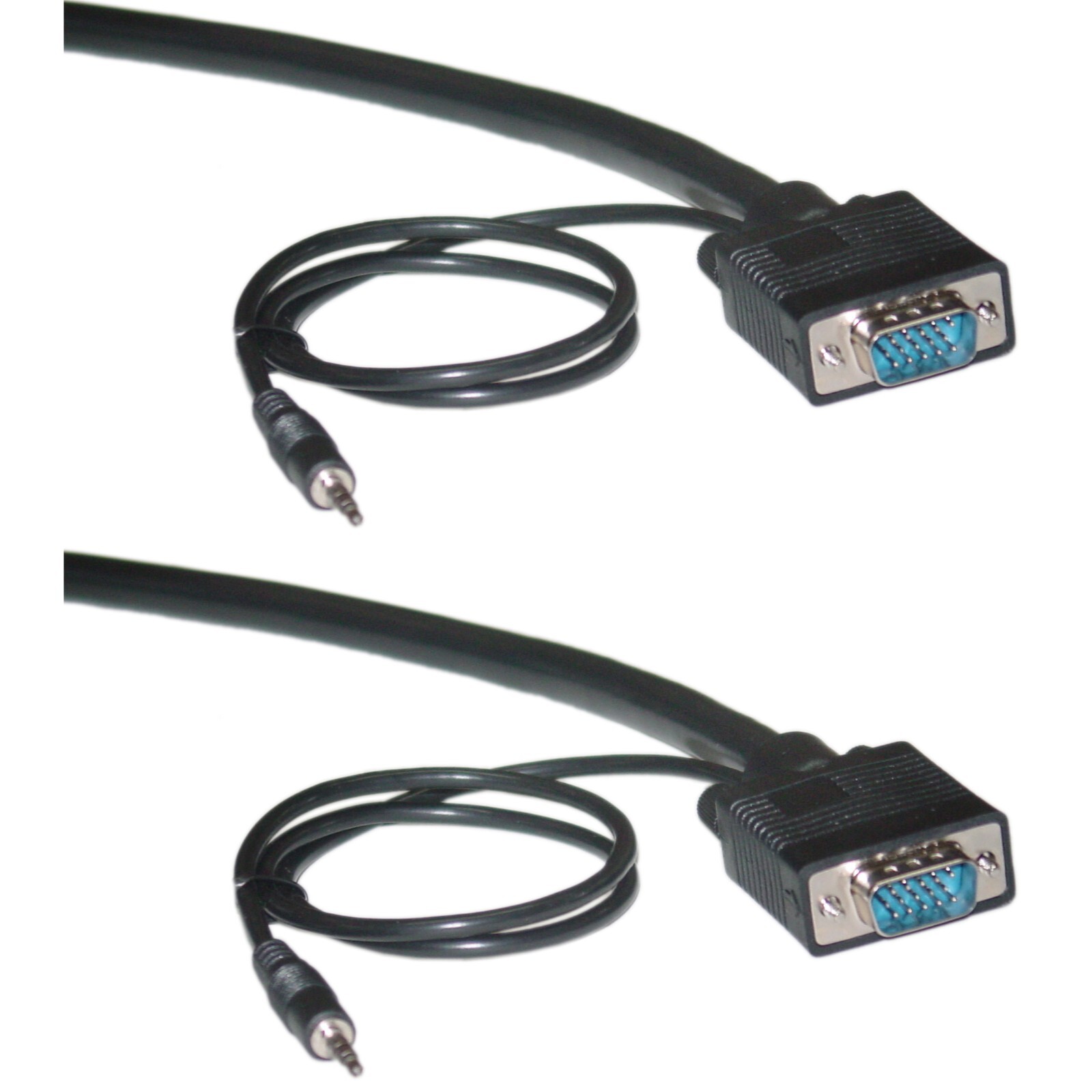 15ft Shielded SVGA Cable with 3.5mm Audio, Double Shielded  10H1-29115